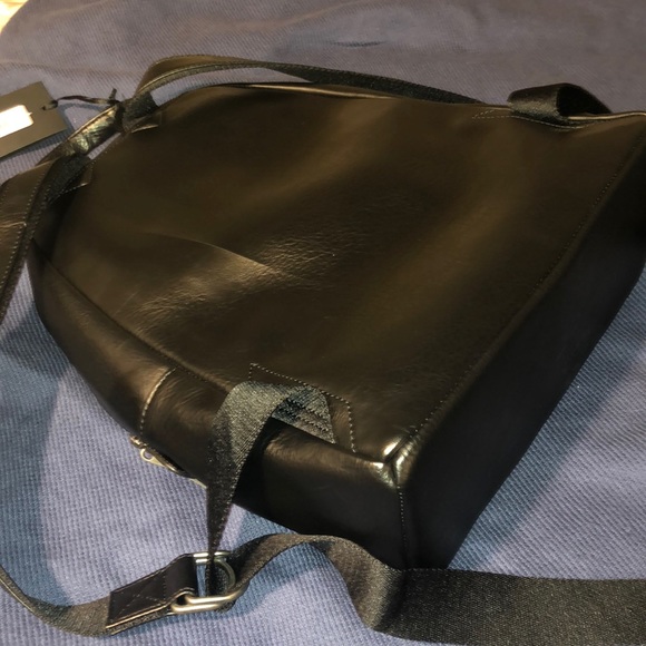 Black Leather mat and mat backpack. - Picture 6 of 8